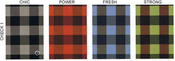 Moqueta Continua Wilton - Check 4 Stripes